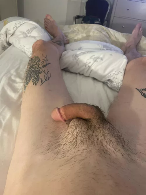 Coke dick in affect! Someone wake it up lol