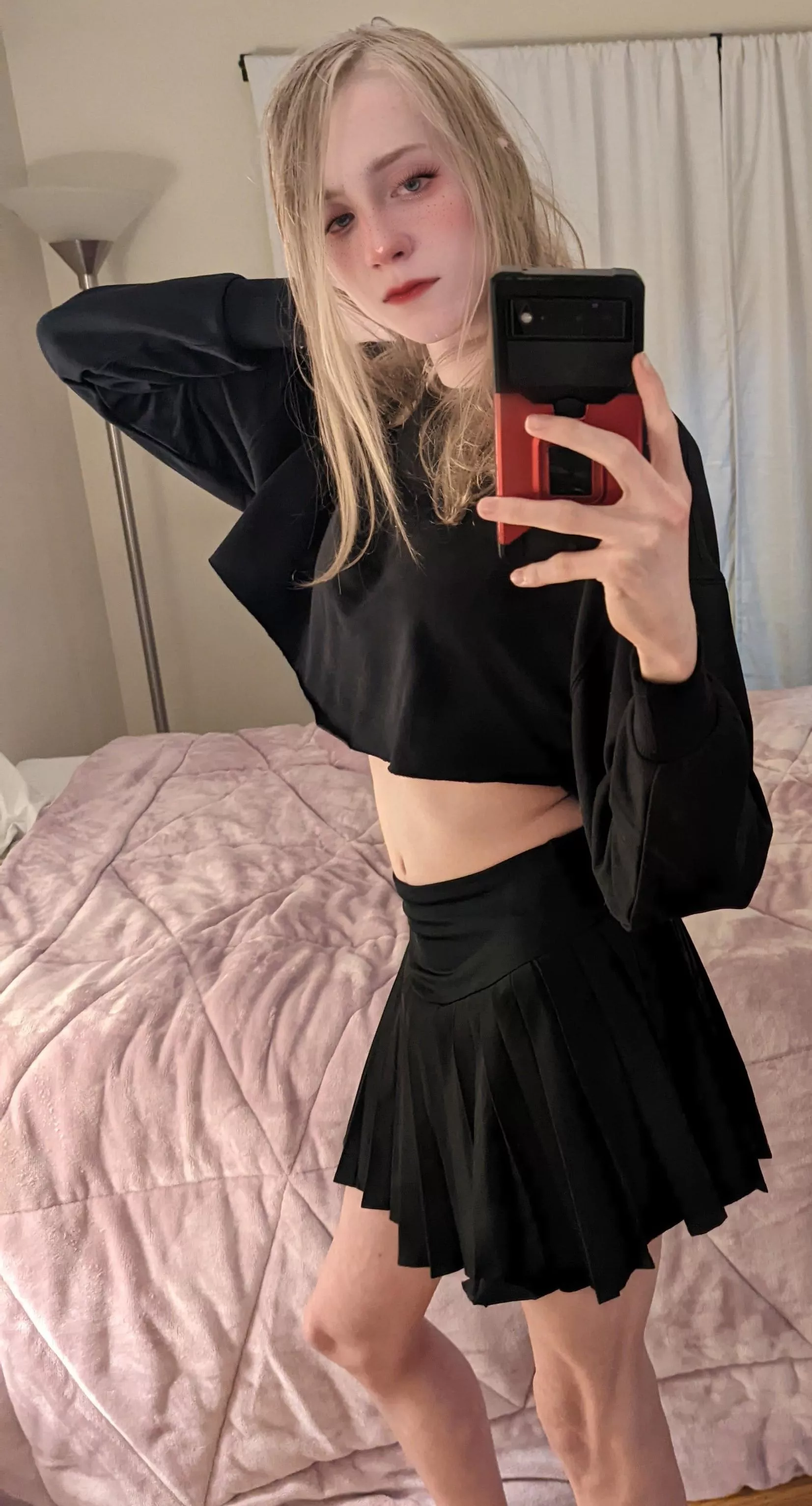 💖~Even More E-girl~💖 (✨Day 13✨ of posting a pic everyday until I've worn all the feminine clothes in my wardrobe)