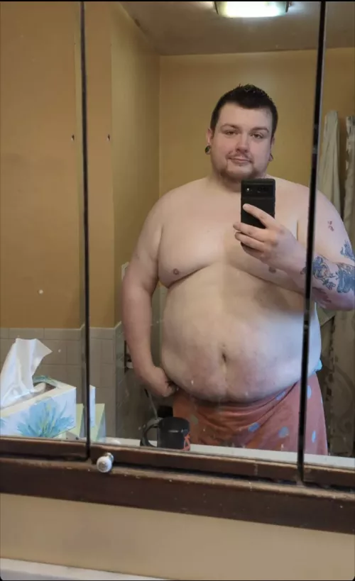 fresh out the shower 😜🚿