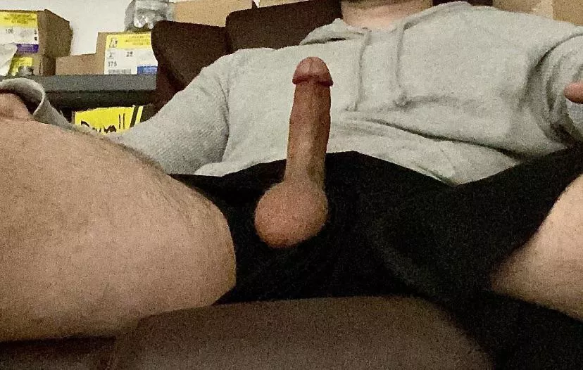 Got a kinda horny at work