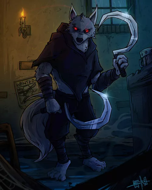 I drew Death from Puss in Boots