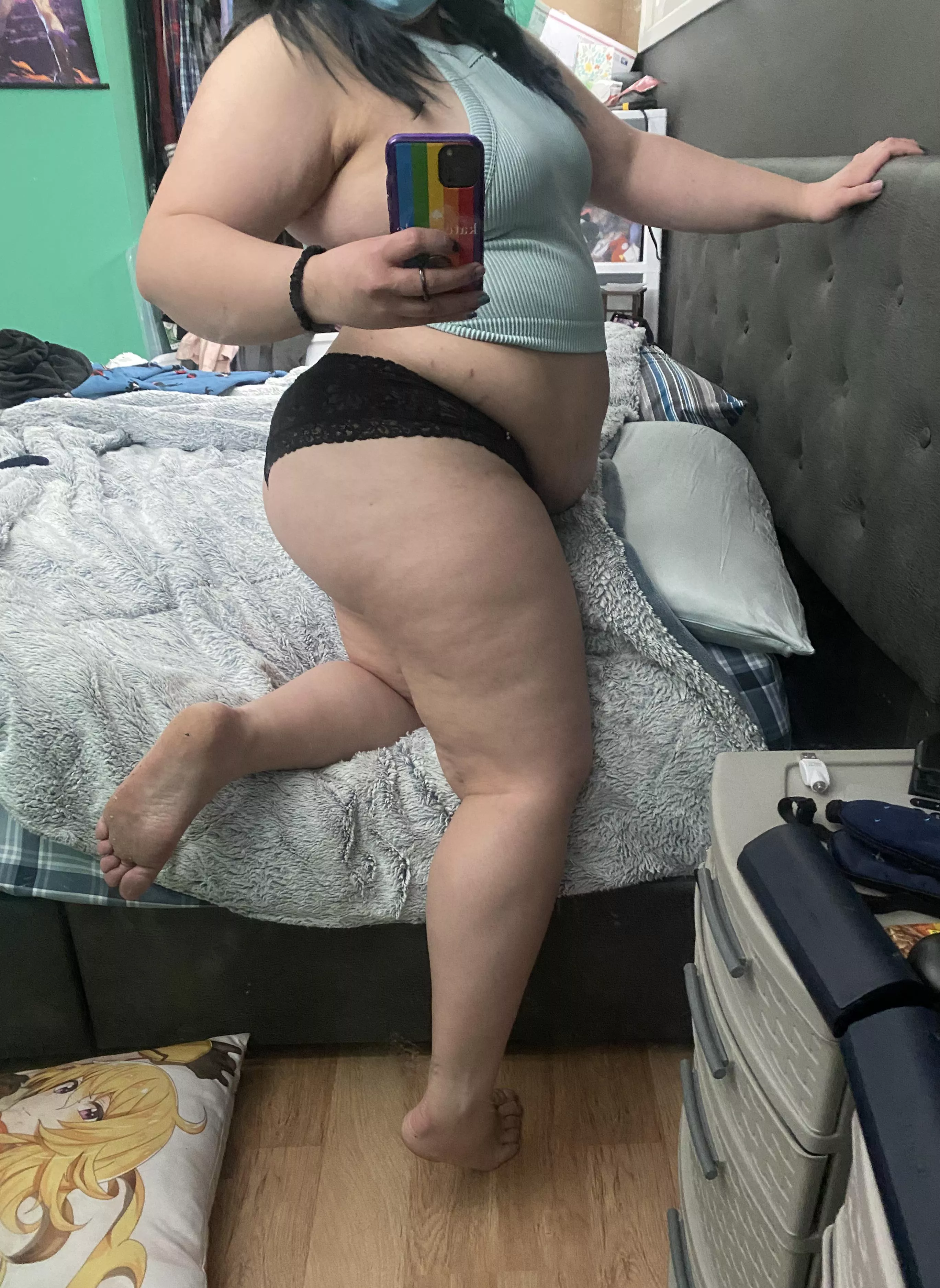 I need someone’s face between them