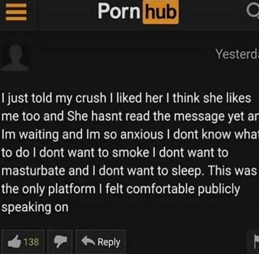 I told my crush I liked her