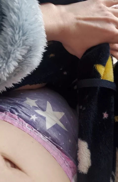 it's getting easier to pee laying down