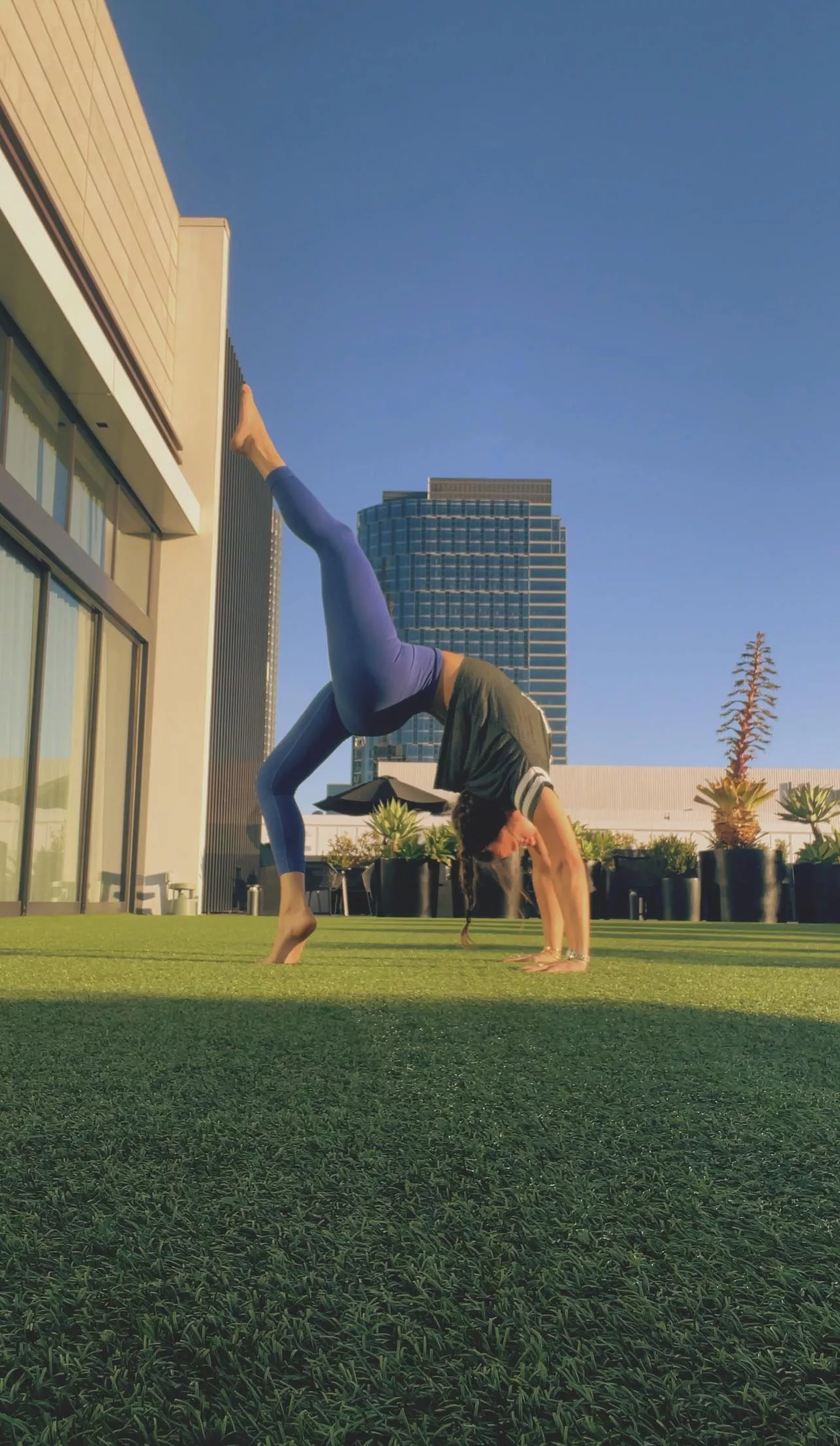 Little bit of back bending today