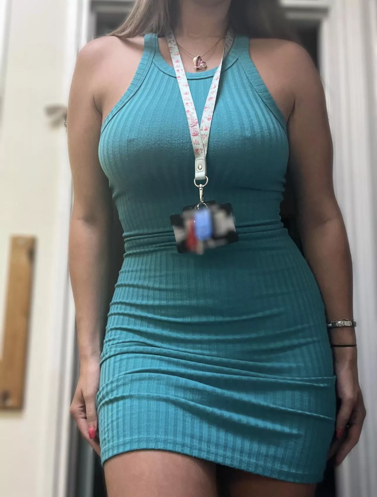 Making an effort to distract all the guys at work