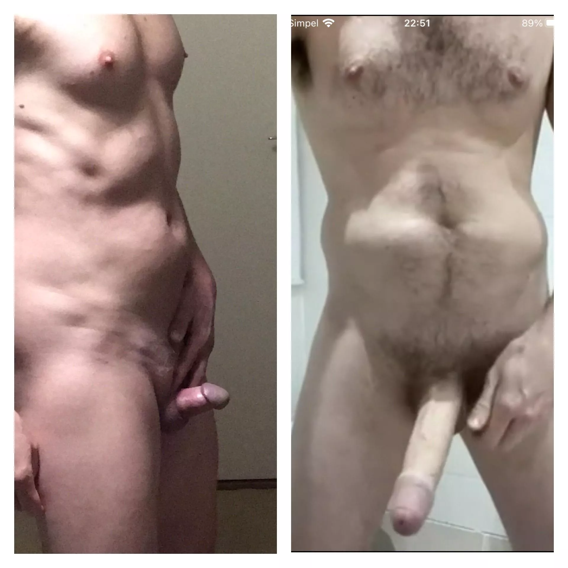 Me Vs hung guy