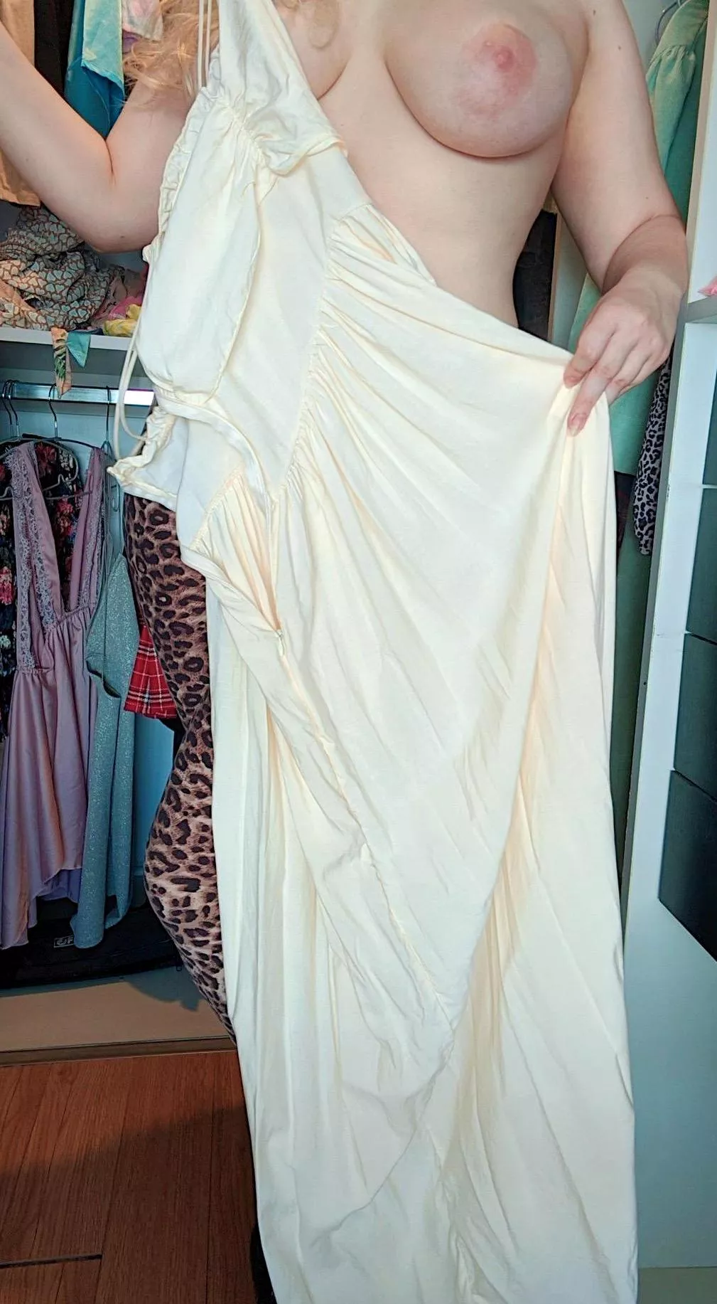 My breasts need kisses