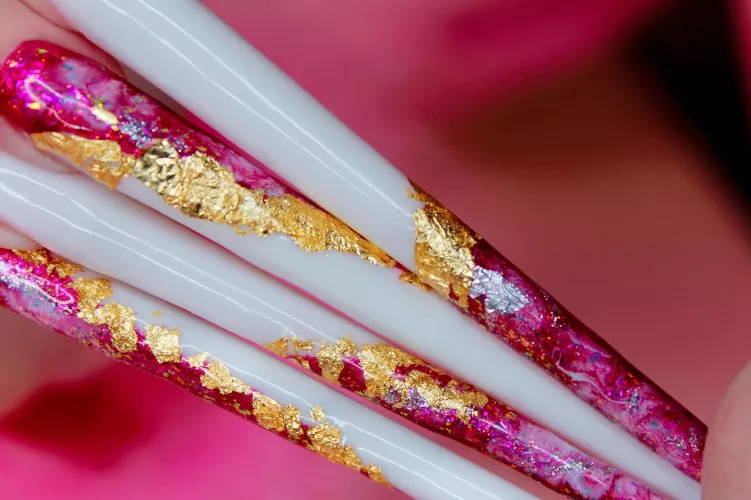 My long nails up close