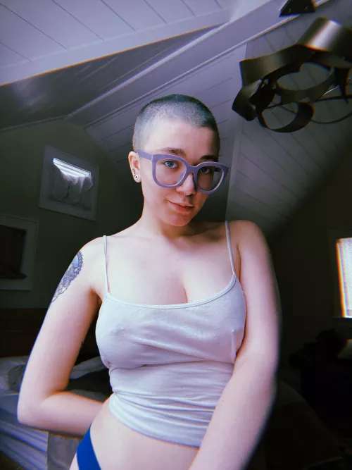 new hair color new braless pic!