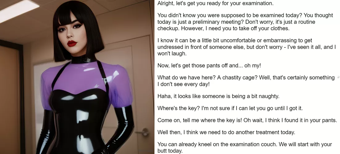 Nurse wants to play some doctor games