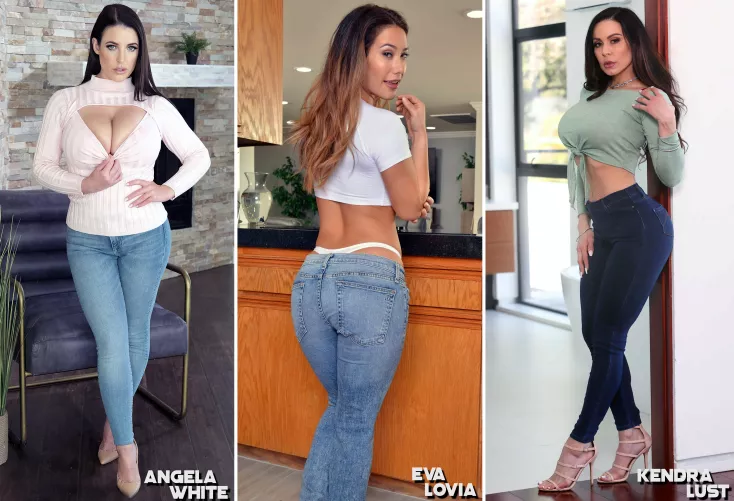 Pick One to Marry, Impregnate and Friendzone | [Angela White] [Eva Lovia] [Kendra Lust]