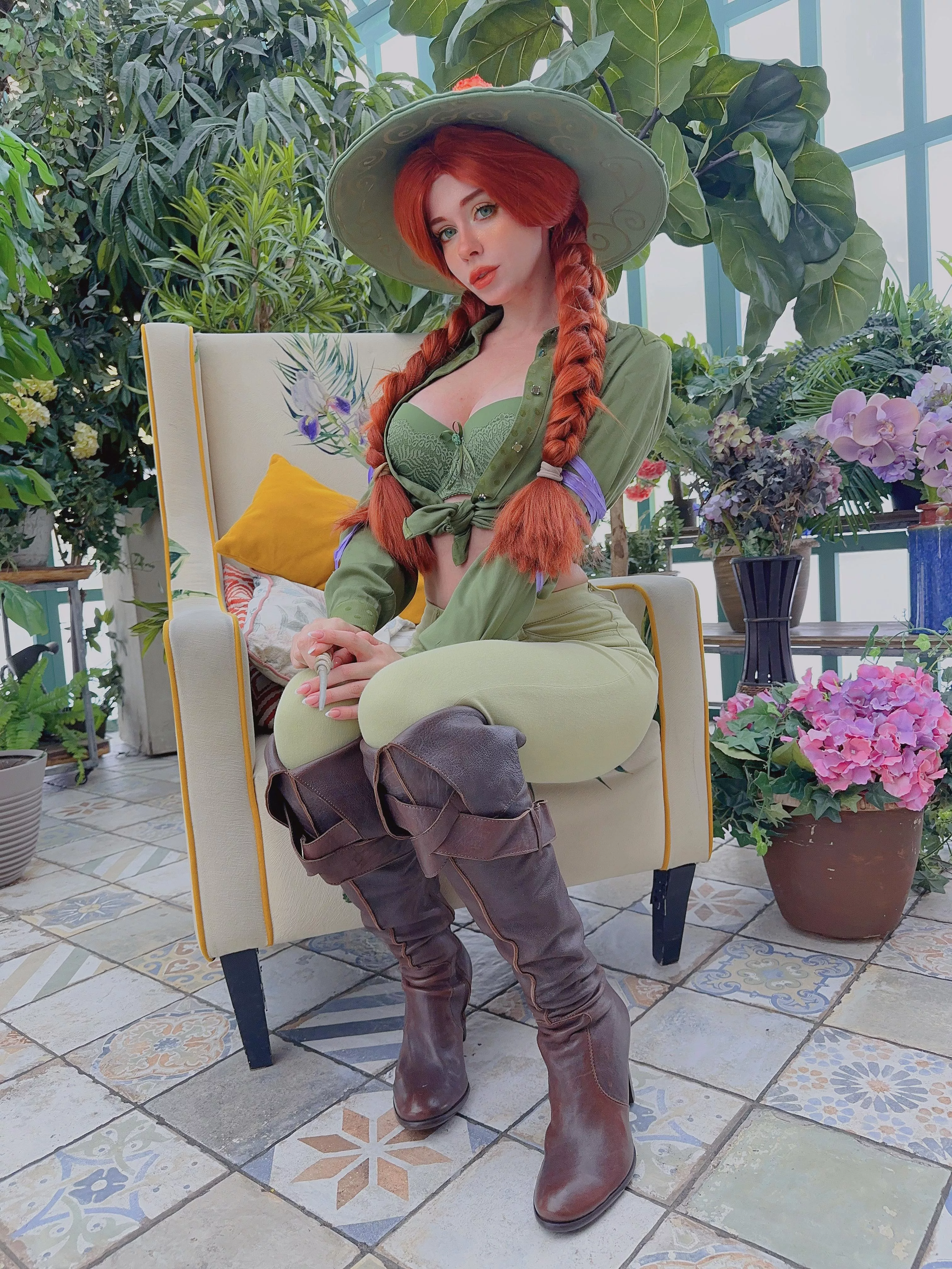 Professor Garlick from Hogwarts Legacy by Caterpillarcos