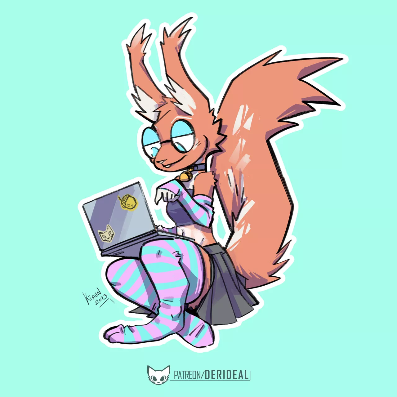 Programmer socks (art by me)