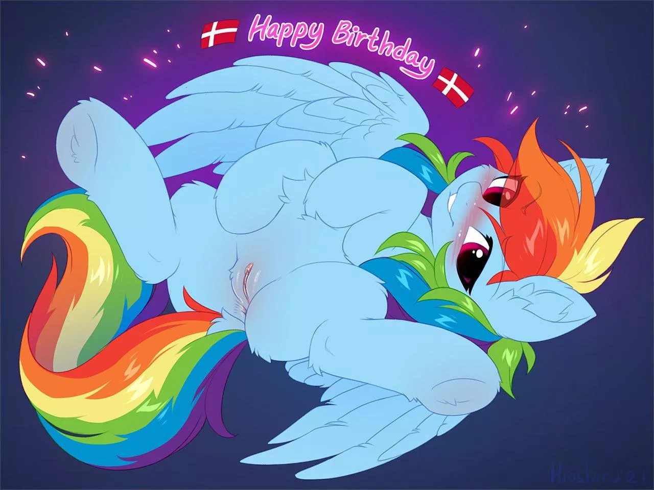 Rainbow Dash (Hioshiru)