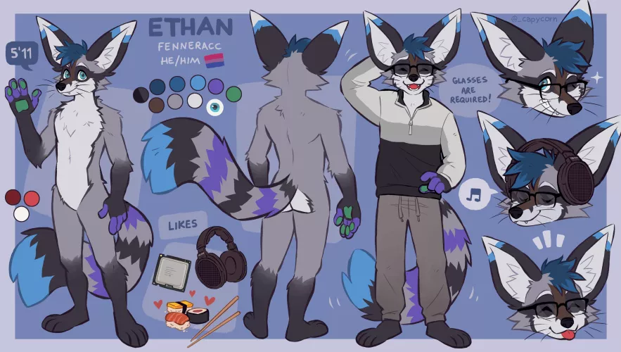 Ref sheet for someone on Twitter :)