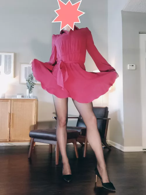 Sheer Black with Passion Red