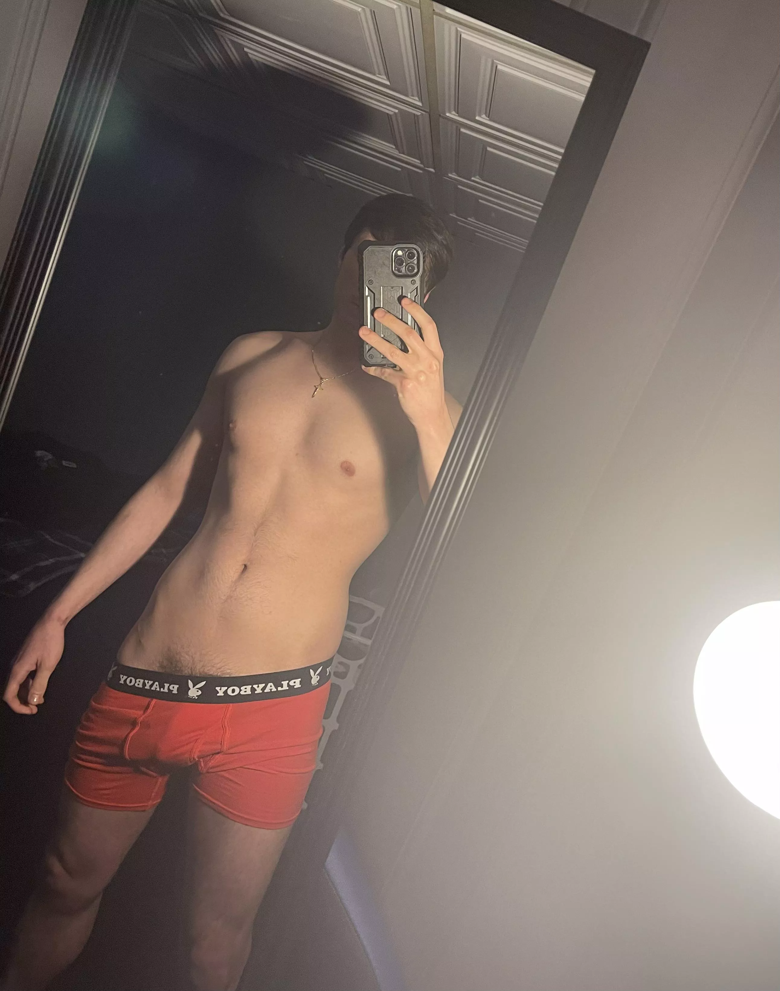 Should I take my underwear off? 😈