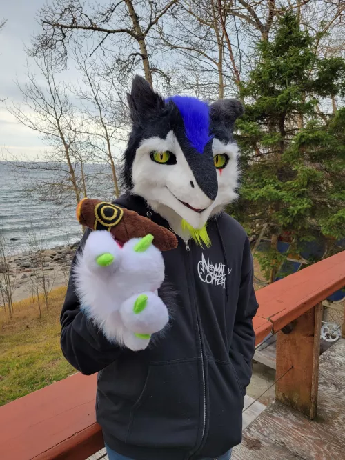 Showing off my Plush Cigar (From LobitoWorks)