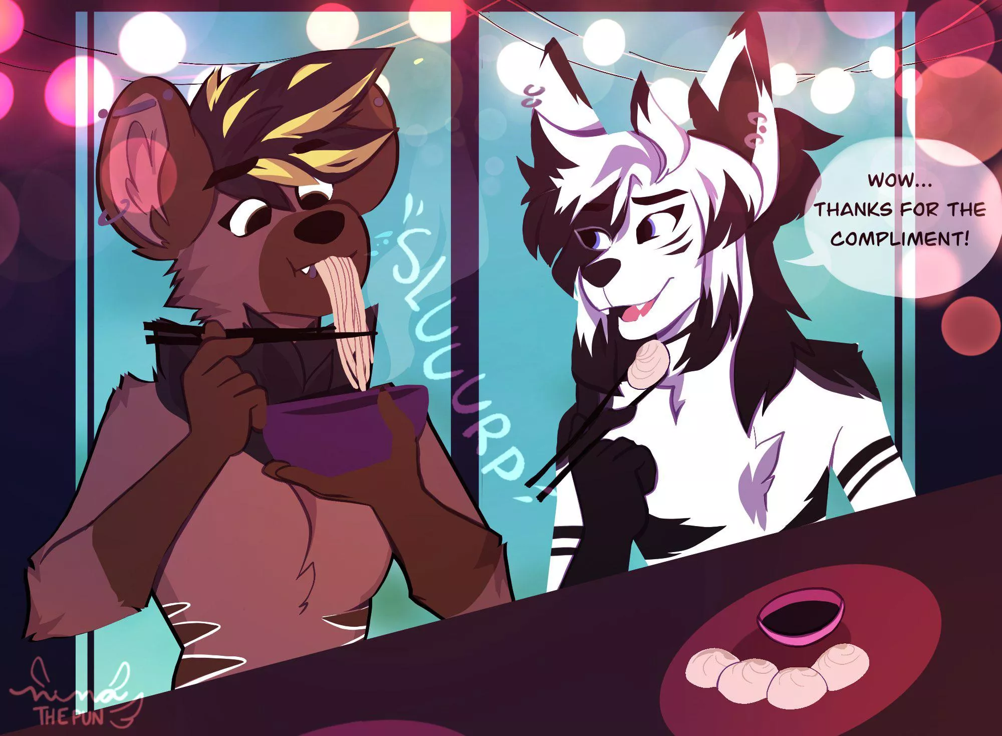 Slurrrrp! (@ninathepun on Twitter)