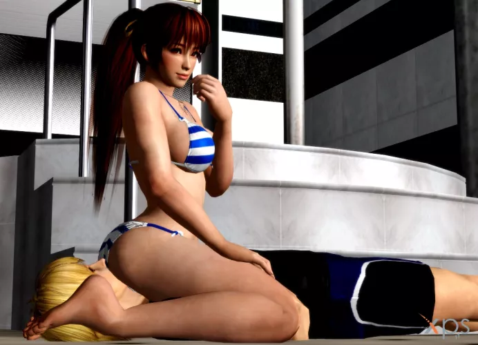 Some facesitting 3D art I made