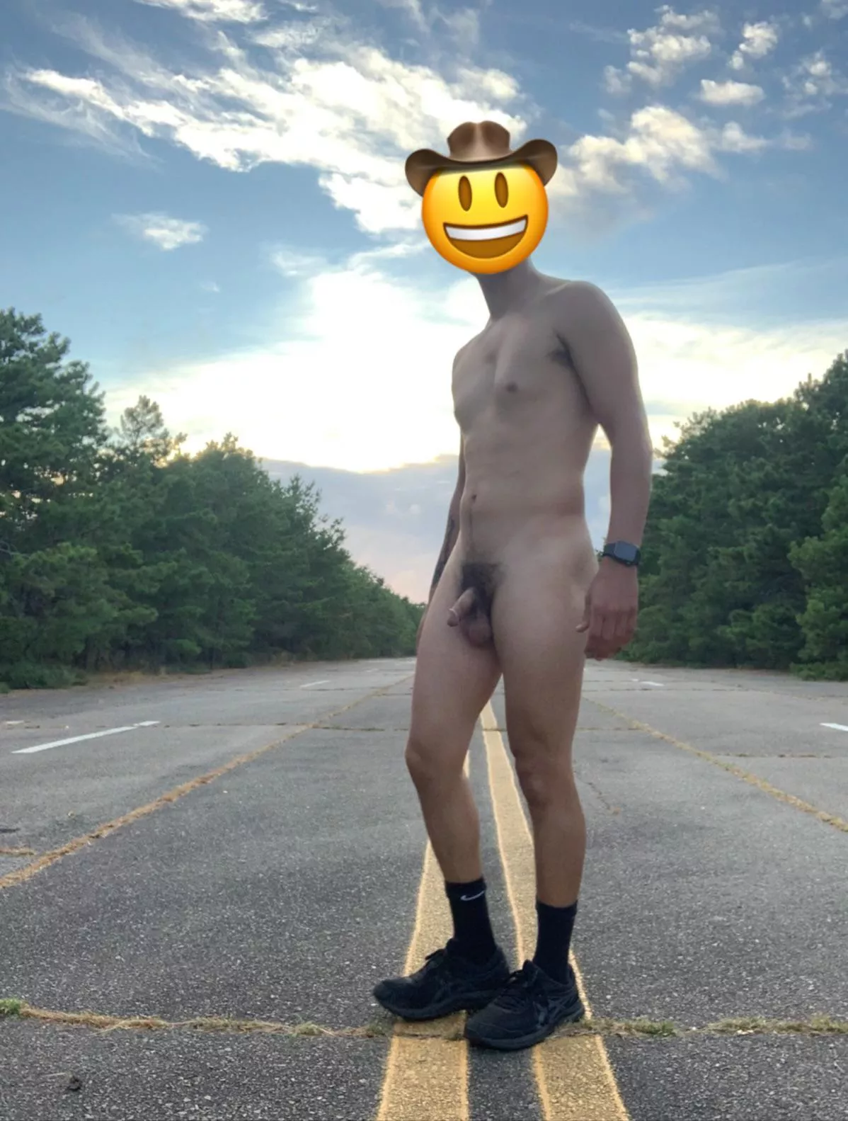 Soon enough it’ll be warm enough to be nude outside again. 24M RI