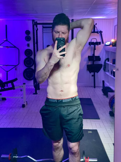 The arm pump was real today