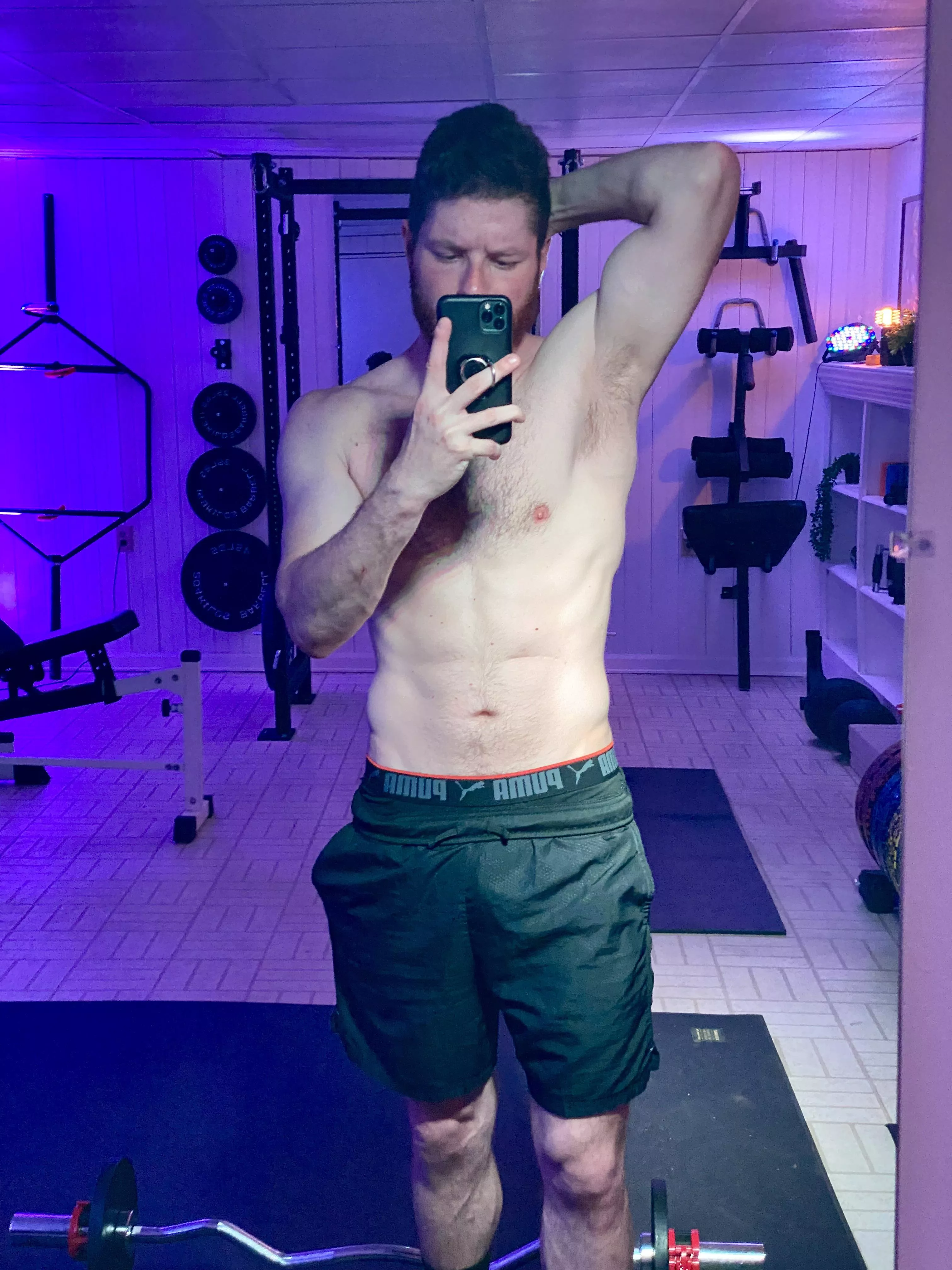 The arm pump was real today