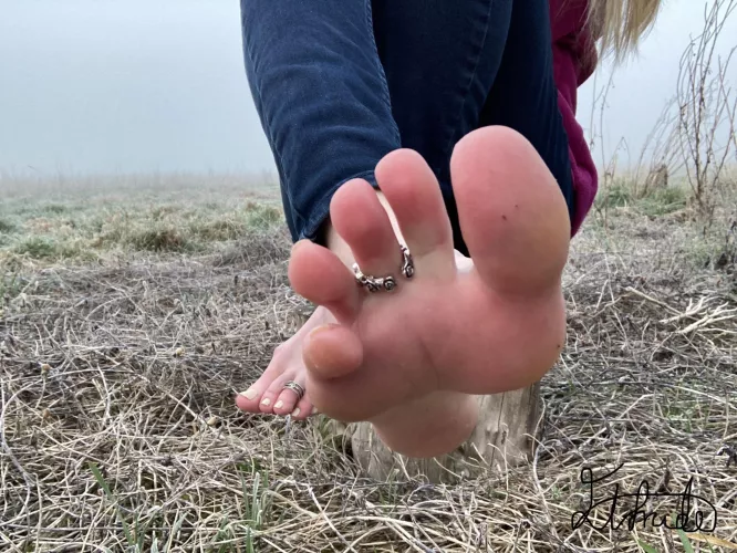 Toes in your face, how would you warm them up?