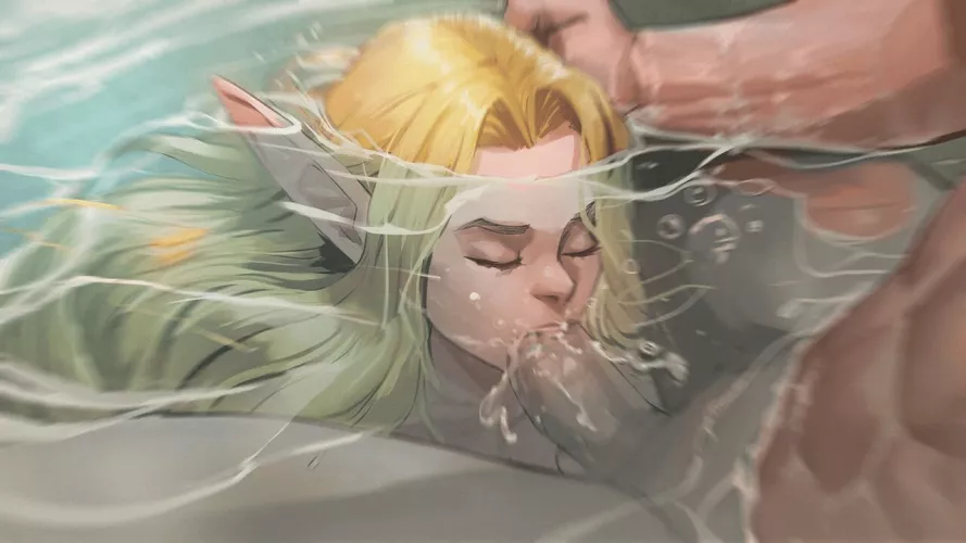 Underwater Blowjob (Artist unknown)