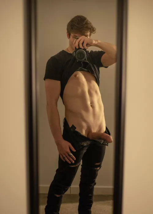 What are you licking first?