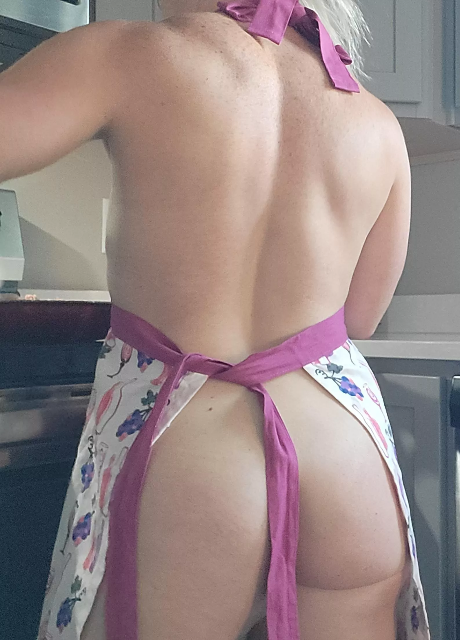 what would you do if you came in the kitchen and saw this