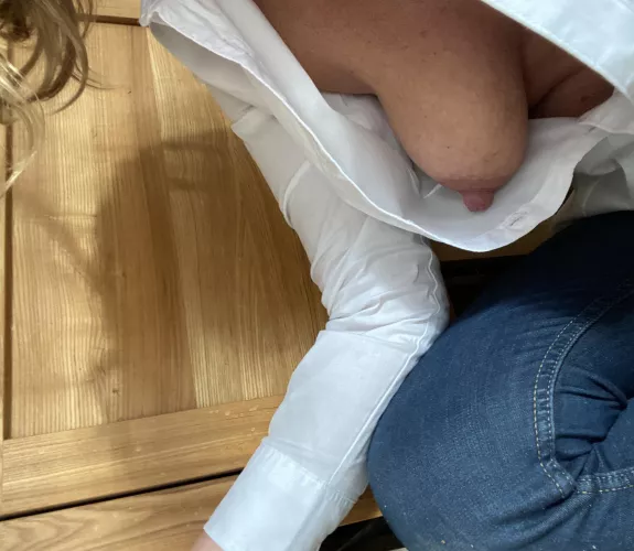 Why is it when the guys drop pens in the office they always roll under the cupboard and they ask me to get them?