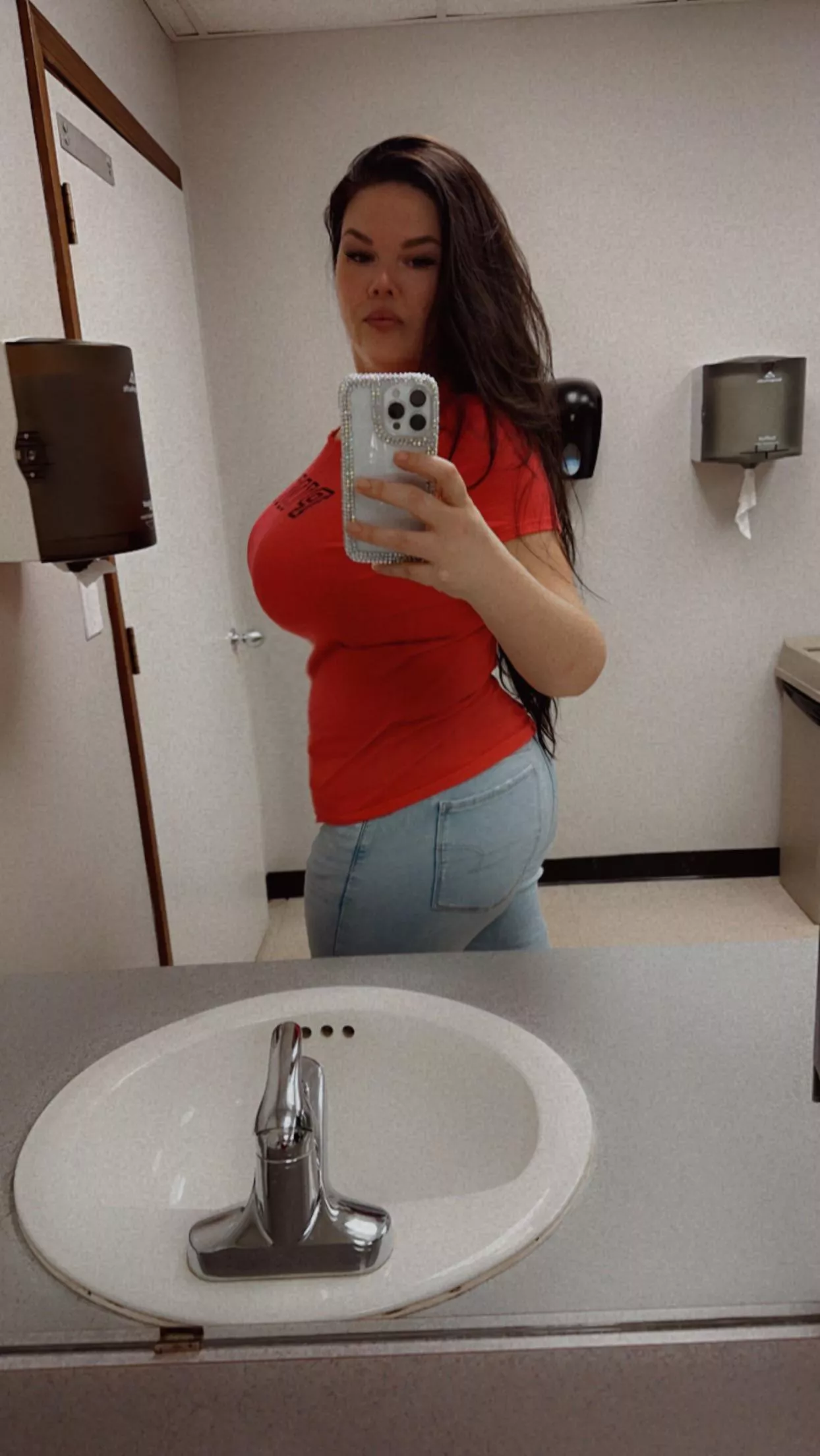 Work selfie👩🏻‍🏫🍎🤳🏽 35f