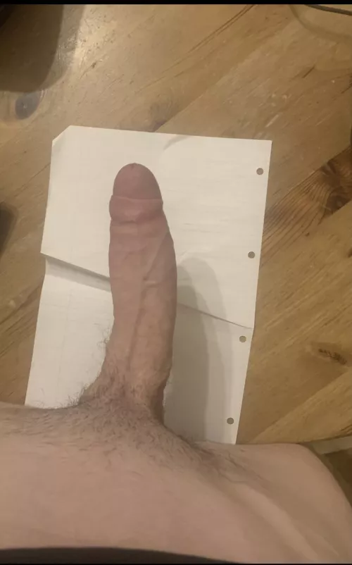 Yes that’s an A4, now upvote and comment your size if you’re smaller (pms open)