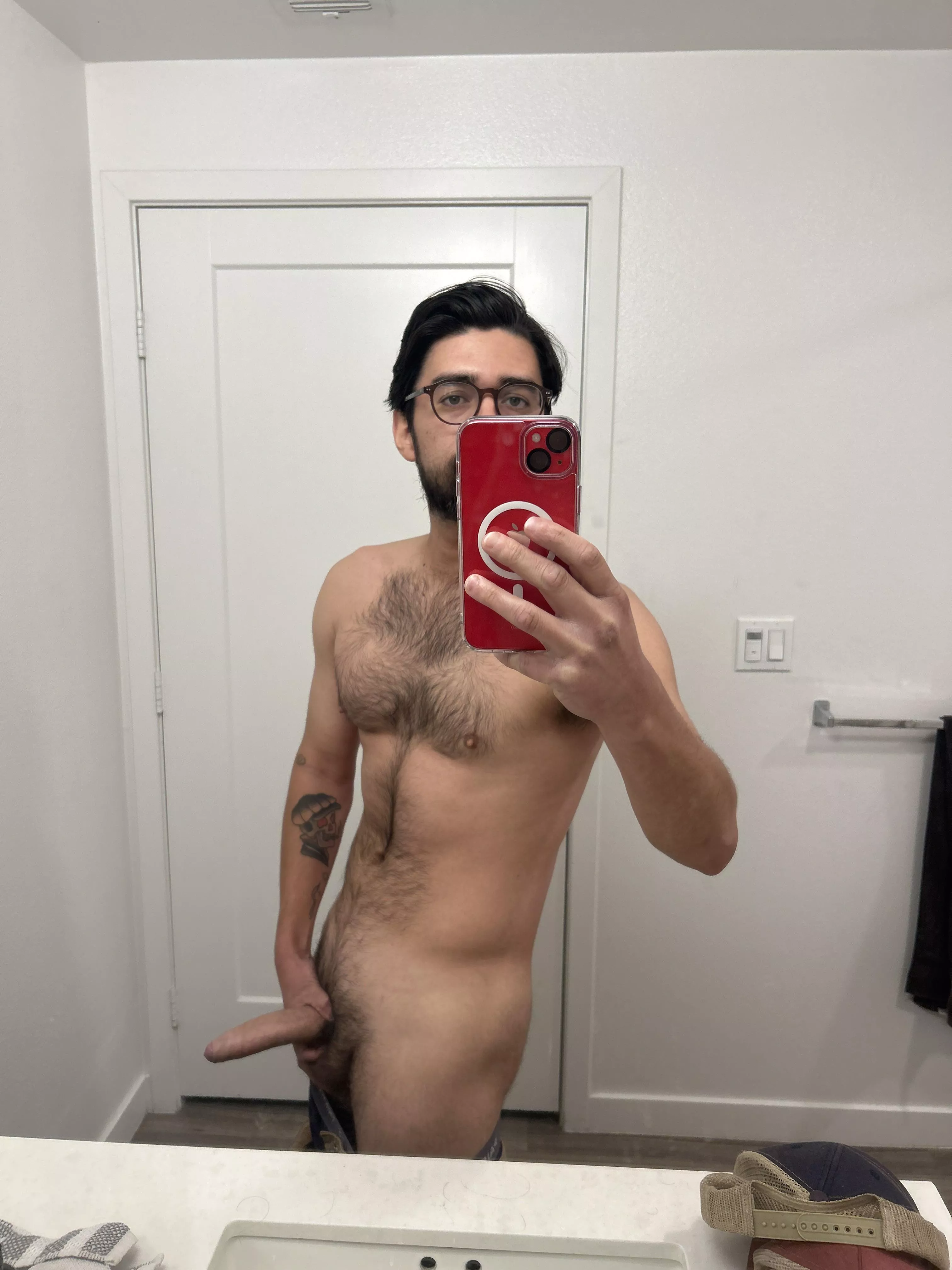 You’re just looking at my tattoo right?😈