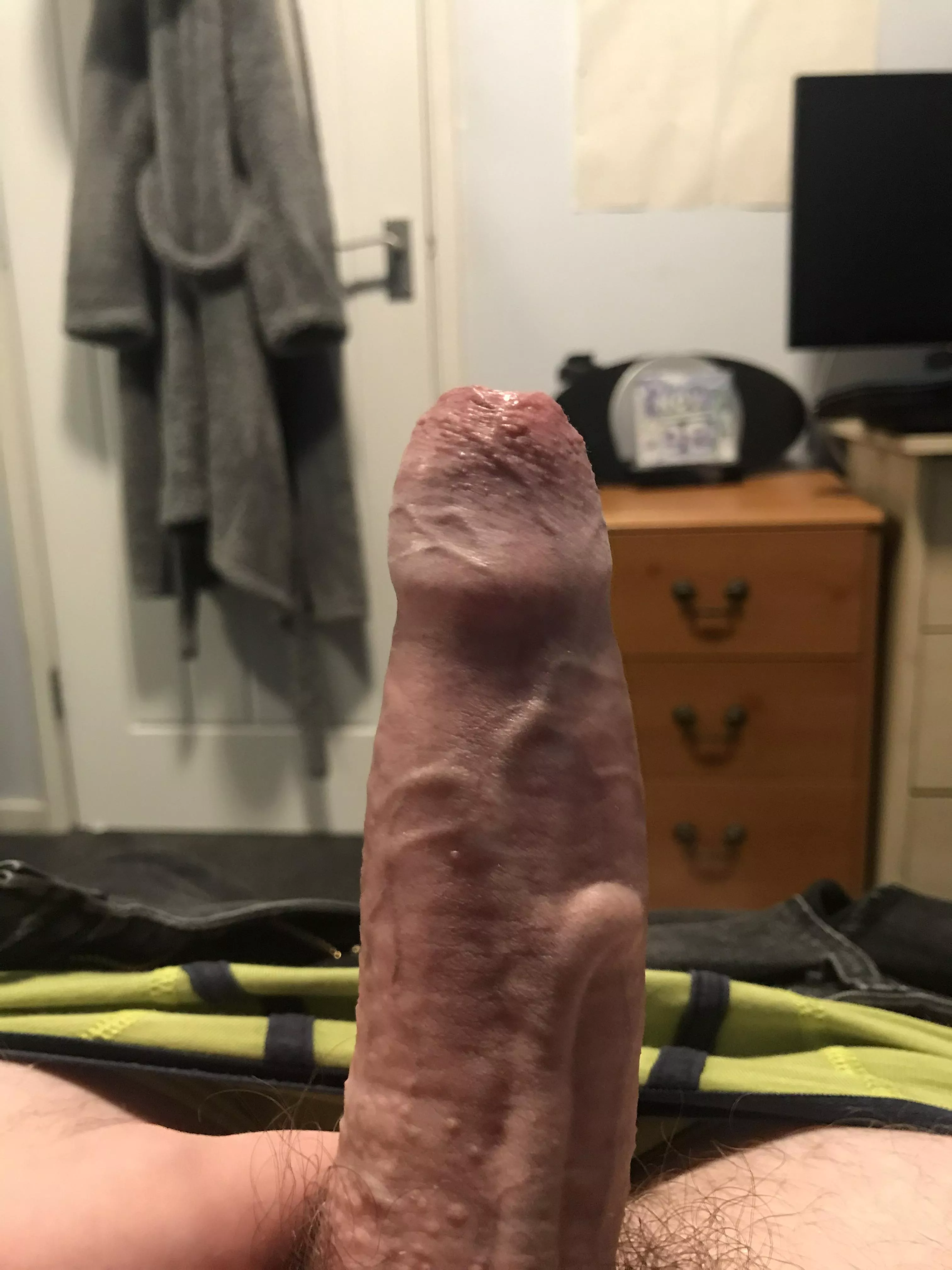 19 years old and 7 inches long and ready to please. Who wants it, though I Think it would look better down someone’s throat ;) From Humber UK . Really Thick and Veiny ;)