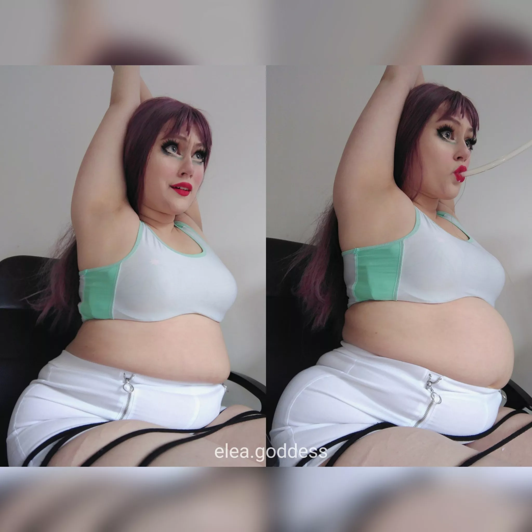 A bad girl needs to be force fed