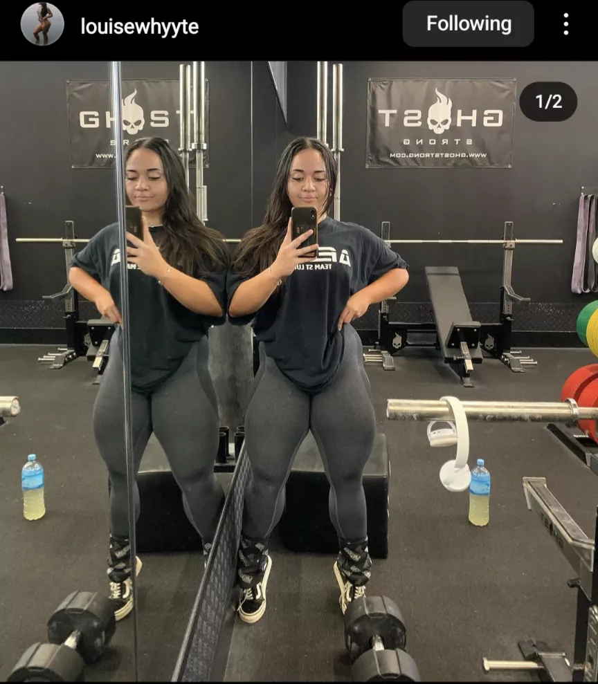 beefcake thighs Louise Whyte