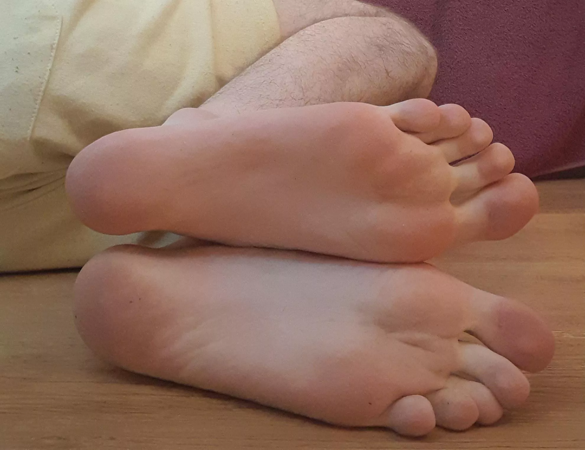 Bet they would look good covered in some special cream..