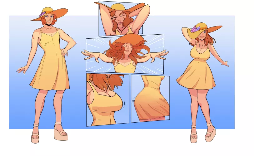 Enjoying a Sundress by CastleDolphyn