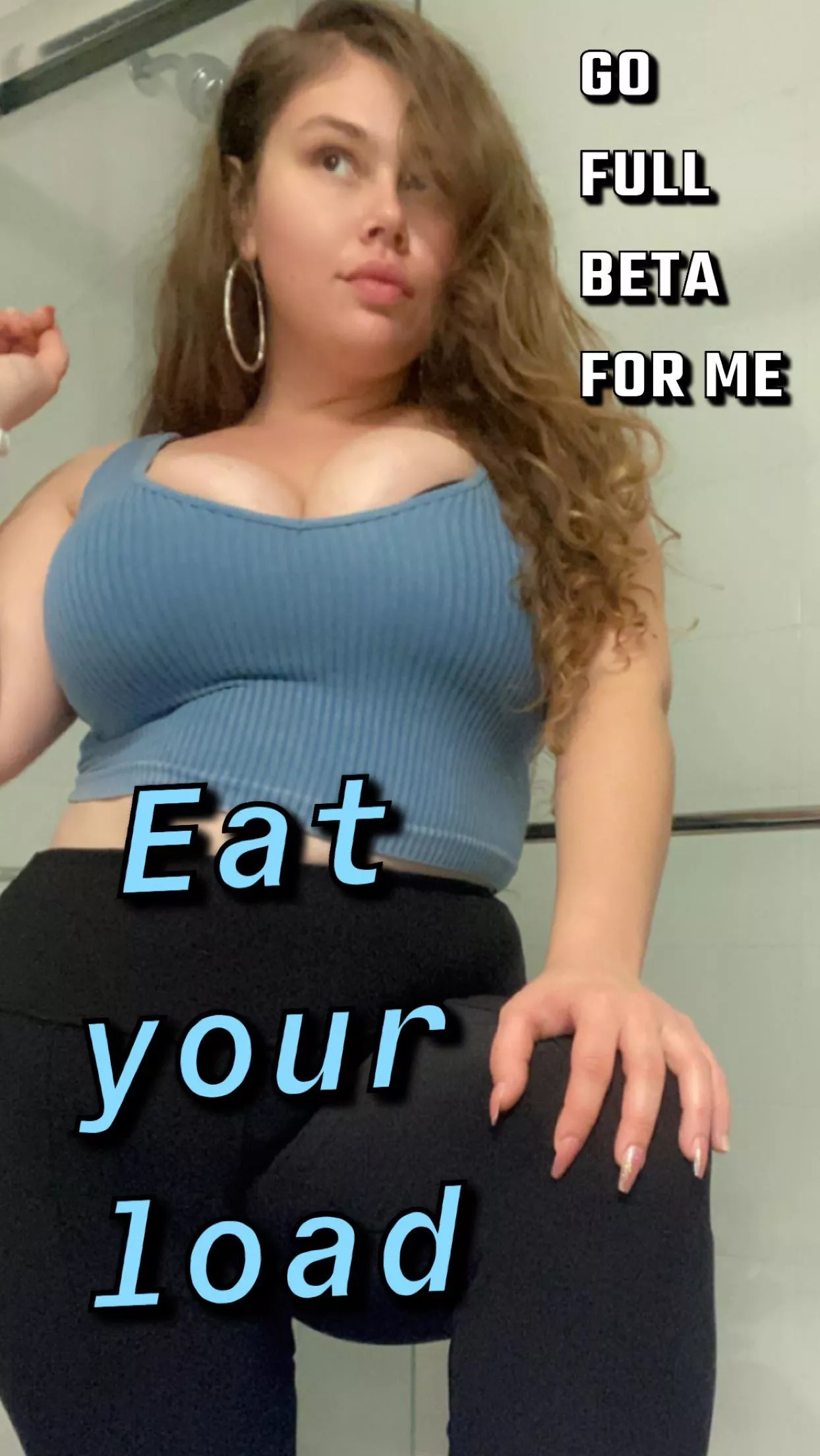 Go Full Beta Mode, Eat That Load For Me Like A Good CumSlut