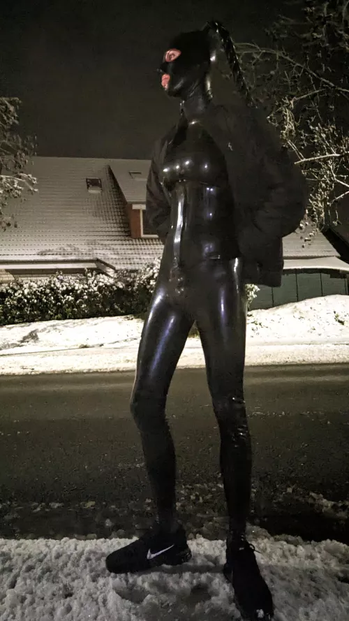 Going for a walk in the snow ❄️