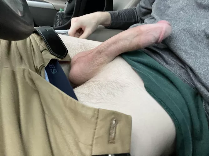Got horny in a parking lot