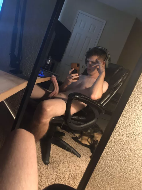 Had to take a break from league to cum