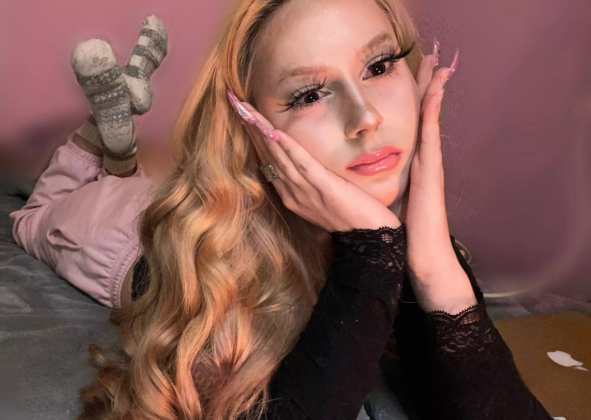 Have a thing for fuzzy socks?