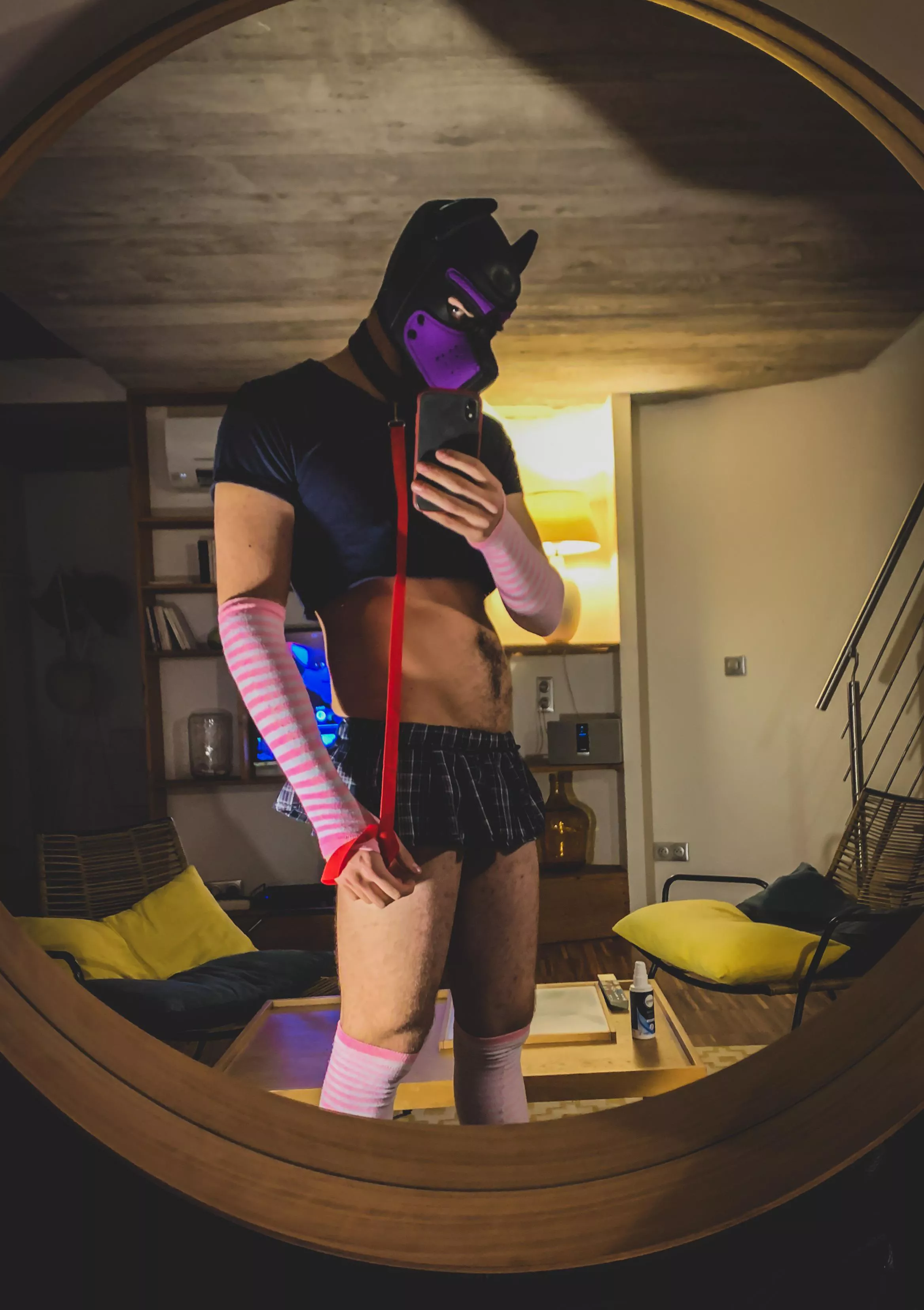 How would you like to be the one pulling this pups leash?