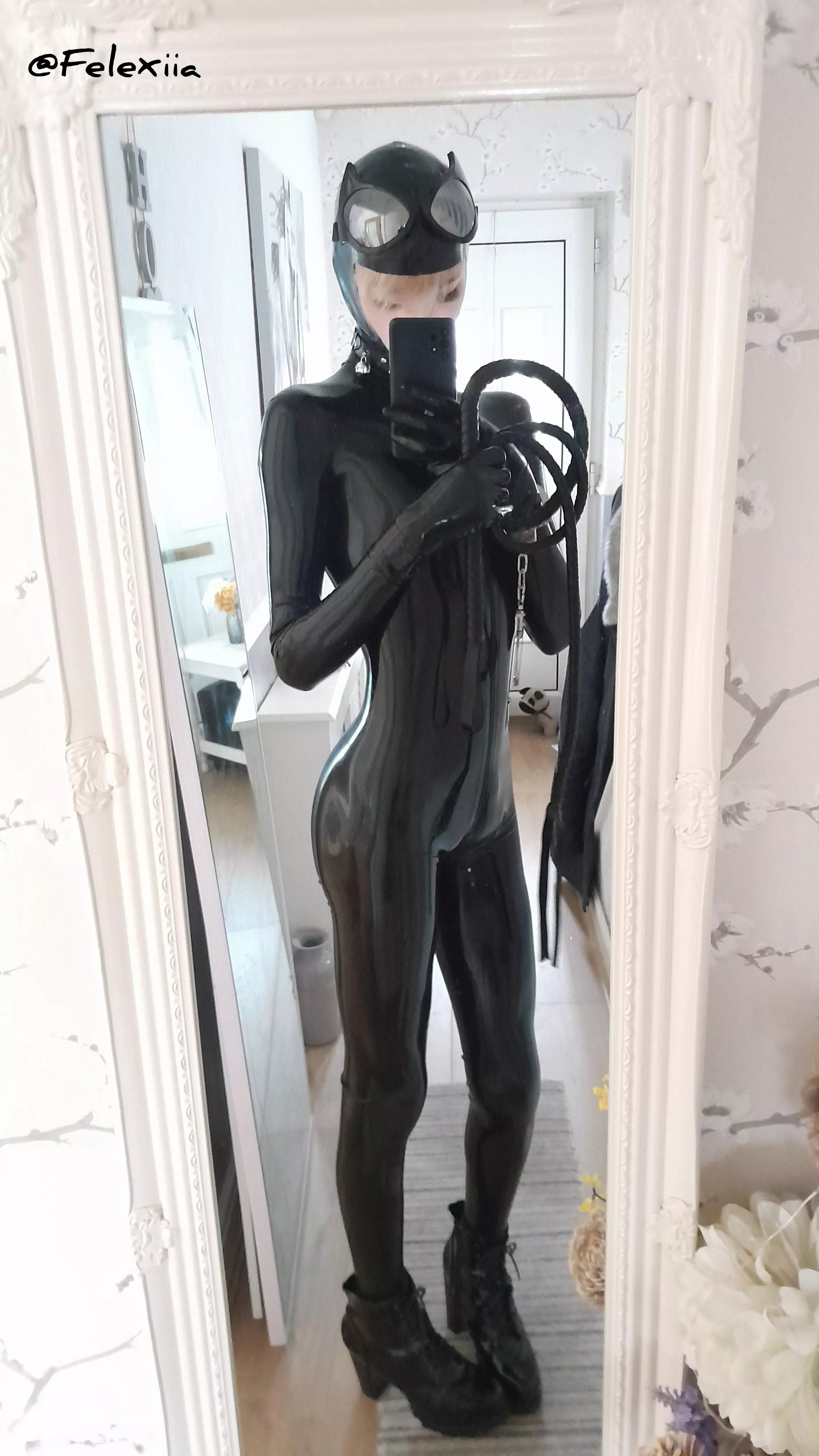 I got to dress up as catwoman!
