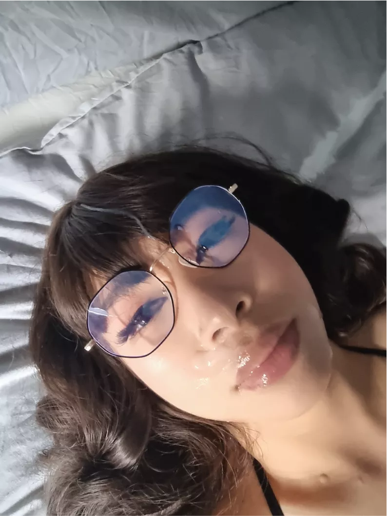 I love having my face covered in daddy juice