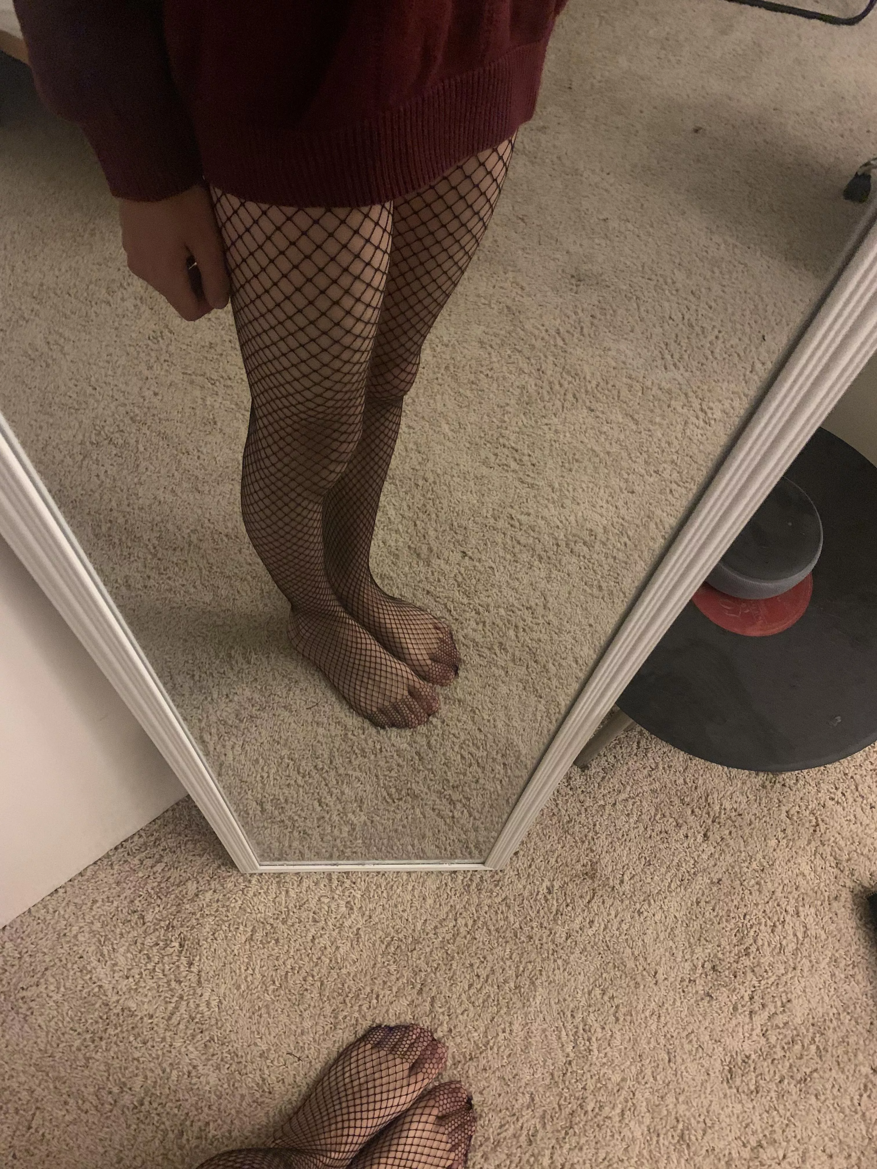 I love my fishnets 😊